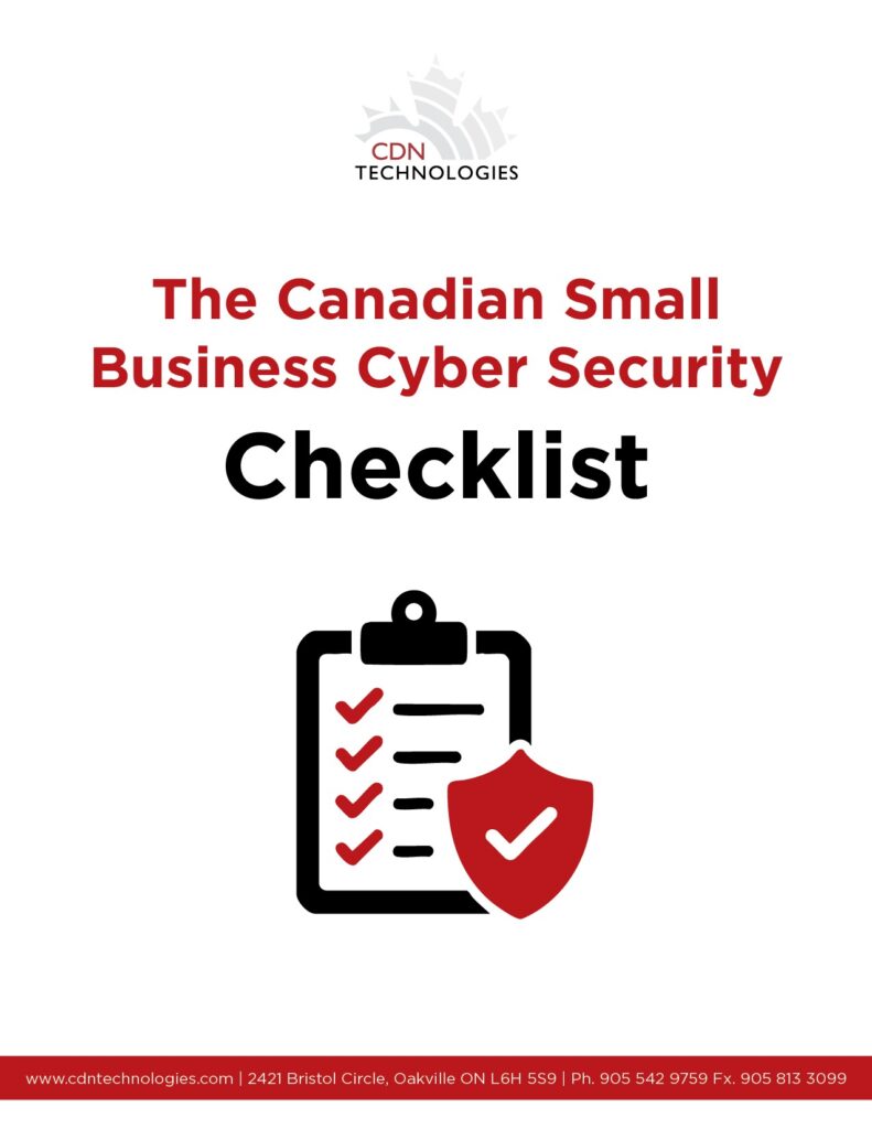 The Canadian Small Business Cyber Security Checklist
